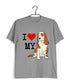 Aaramkhor Specials Dogs COCKER SPANIEL Custom Printed Graphic Design T-Shirt for Women